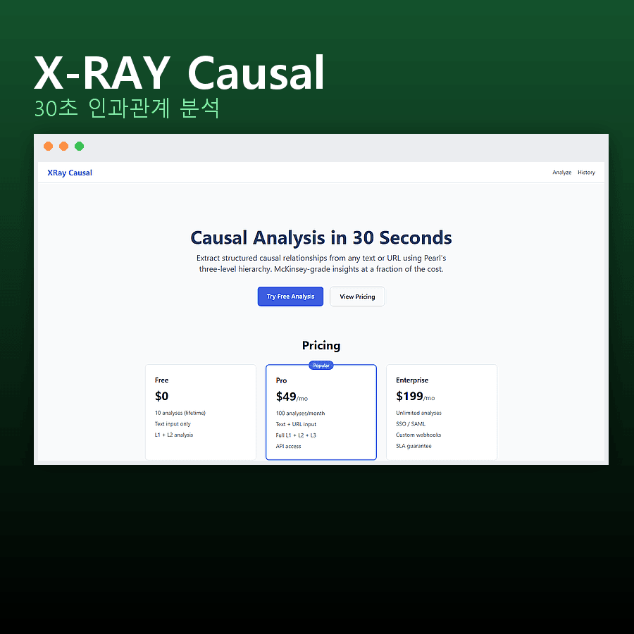 X-RAY Causal